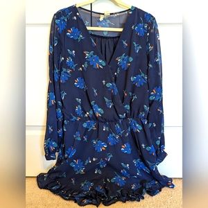 Japna Blue Floral Romper